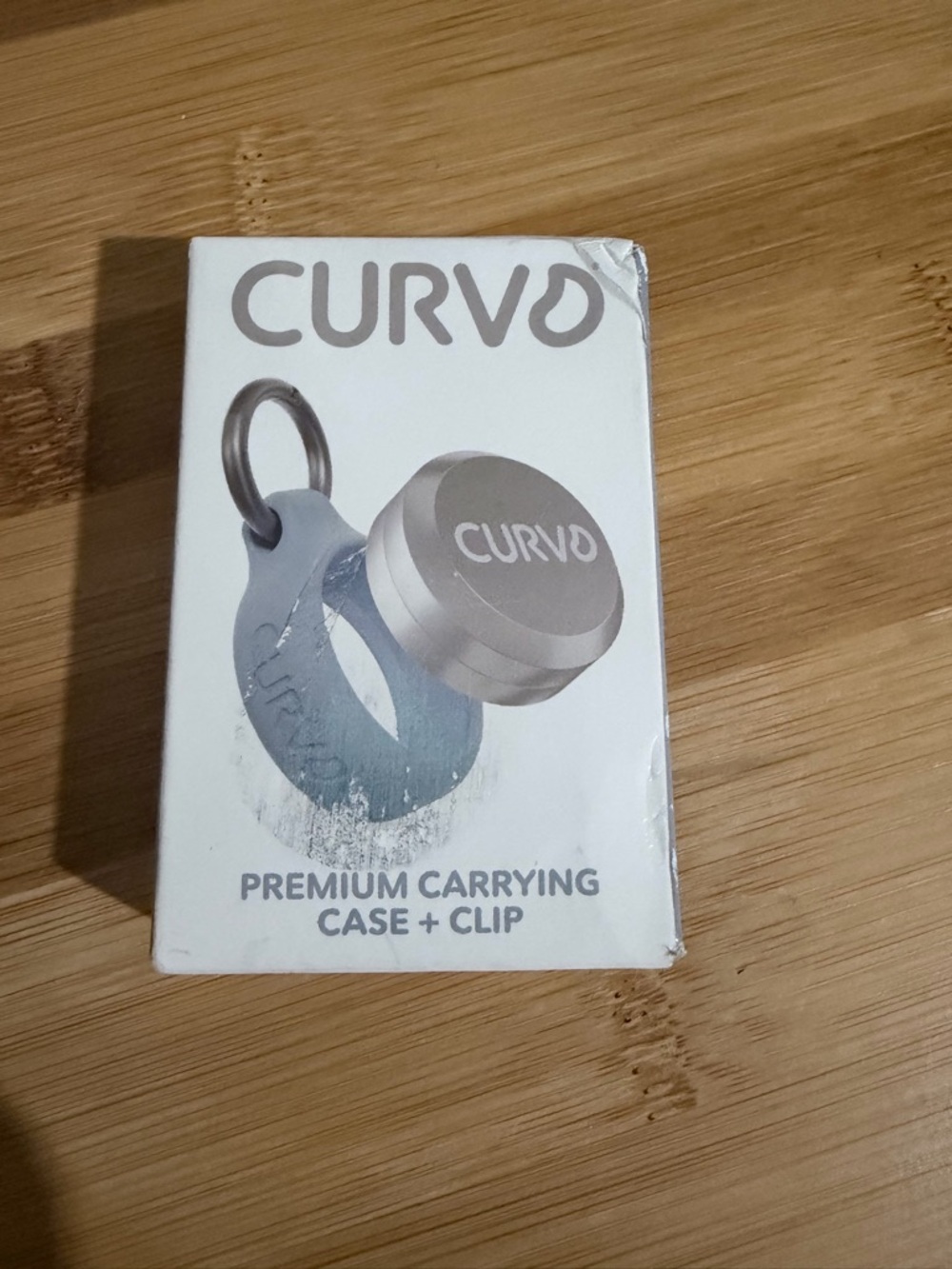 CURVO Premium Carrying Case + Clip - Silver